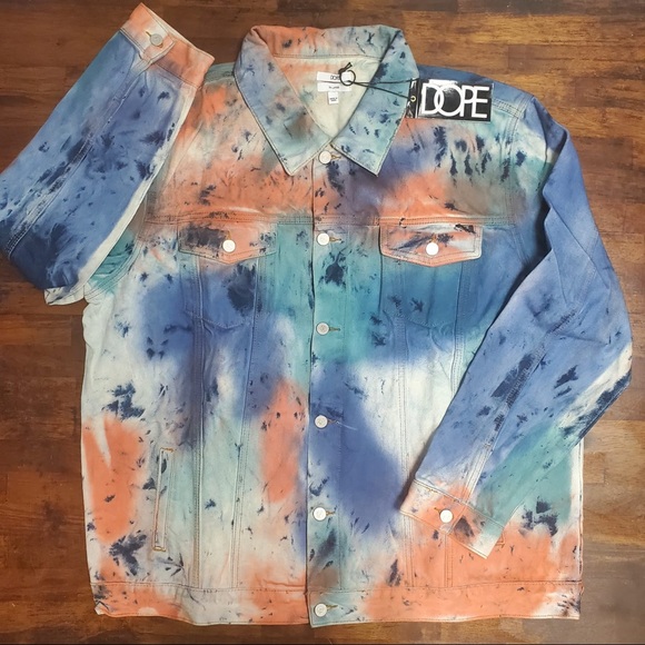 2 piece 2xl dope jacket tye dye - Picture 2 of 6